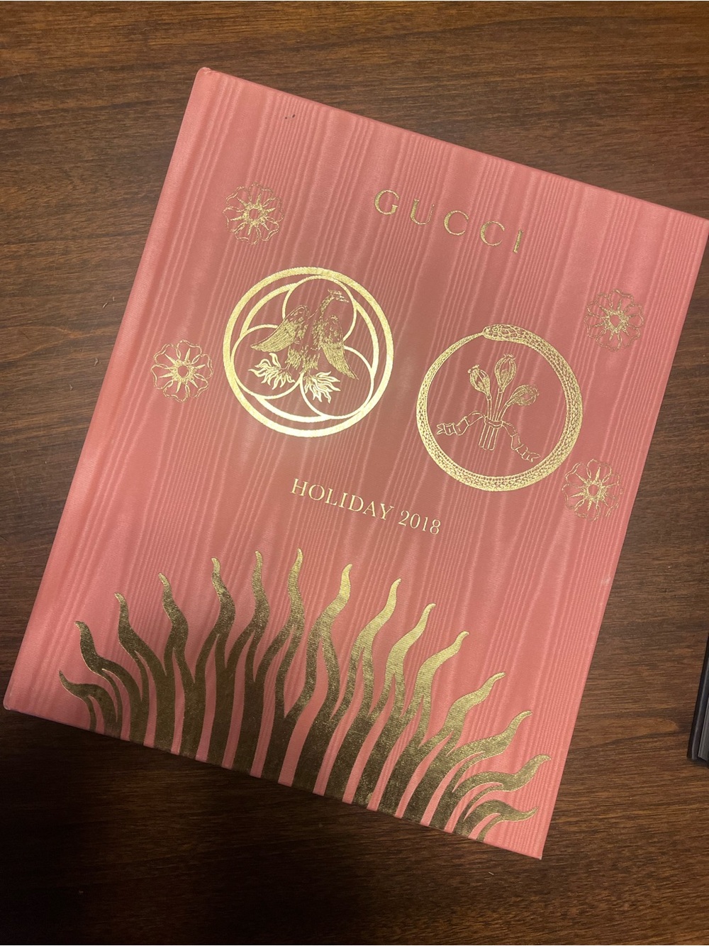 GUCCI PINK LIMITED EDITION 2018 HOLIDAY CATALOG